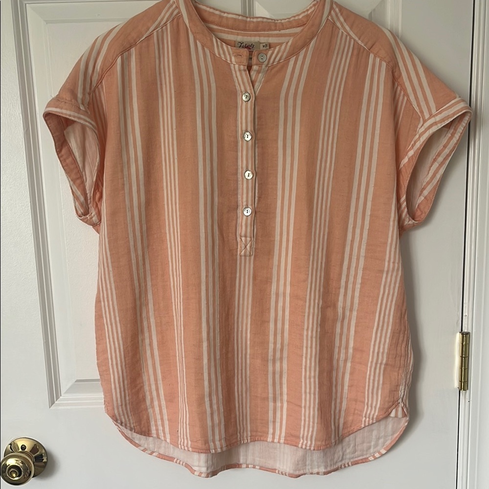 Faherty Dream Cotton Gauze Desmond Shirt